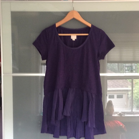 Anthropologie EU High Low Top NWT - Picture 1 of 6